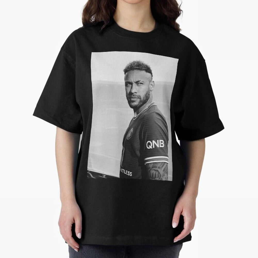 Cool Neymar Oversized T-Shirt Celebrate Golden Goal Energy in the FIFA World Cup 2026 USA Canada Mexico Journey through Messi, Neymar and Mbappe Highlights, Brazil, Portugal and Argentina Pride, Vintage Soccer Flavor, Modern Football Stars,