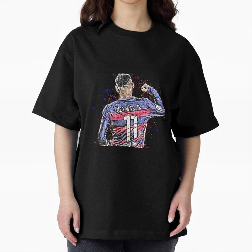 Neymar Classic T-Shirt Cheer for FIFA World Cup 2026 Group Stage Featuring Haaland and Mbappe, Spain Energy, Global Supporter Spirit, Legendary Goals, National Colors and Tournament Celebration; Great for Supporters Who Love Legendary Players,