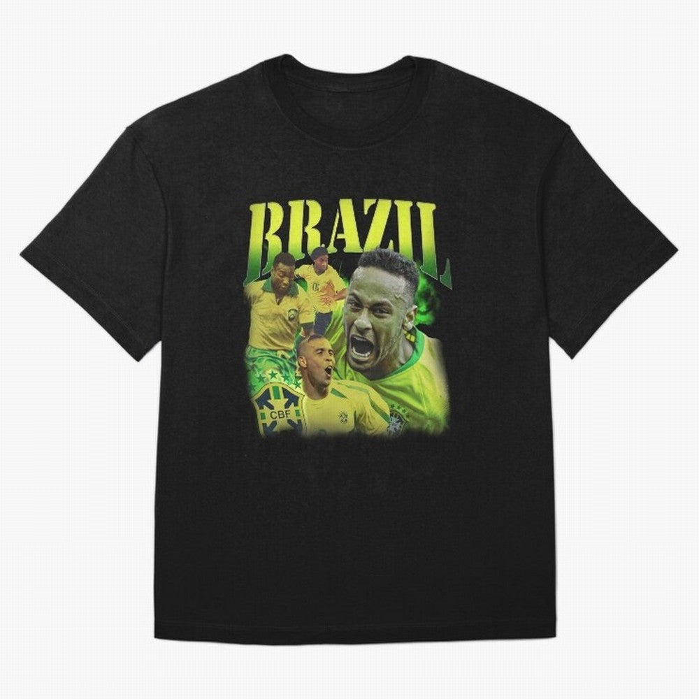 Neymar Brazil Vintage Essential T-Shirt Fuel Your Fan Pride for Match Day Hype around FIFA World Cup 2026 Group Stage, Cristiano Ronaldo, Argentina and Brazil, Worldwide Fan Energy, Dramatic Goals, Stadium Lights and Championship Celebrations; Made