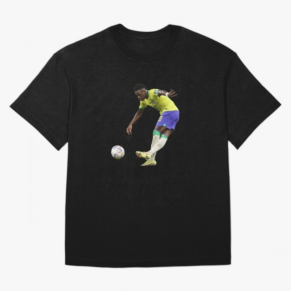 Vinicius Junior rabona Classic T-Shirt Share the Excitement of Match Day Hype around FIFA World Cup 2026 USA Canada Mexico, Messi, Neymar and Mbappe, Spain and Netherlands, Sports Nostalgia, International Competition, Famous Players and