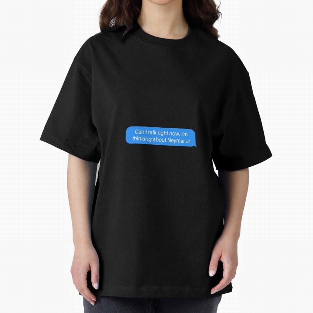 Can't talk right now, I'm thinking about Neymar Jr Blue Text Classic T-Shirt Celebrate Soccer Greatness during the FIFA World Cup 2026 Journey through Neymar, Haaland and Cristiano Ronaldo Highlights, England and Germany Pride, Sports Nostalgia,
