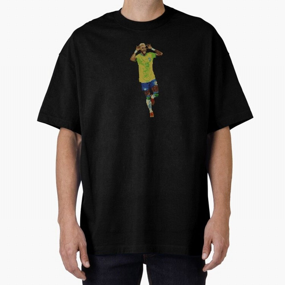 Neymar Classic T-Shirt Bring Champion Energy into FIFA World Cup 2026 Group Stage Spirit, Capturing France and Portugal, Messi, Neymar and Mbappe, Sports Nostalgia, International Competition, Famous Players and Unforgettable Victories; Great for