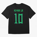 Neymar Jr #10 (Brazil) Oversized T-Shirt Follow Every Goal of FIFA World Cup 2026 USA Canada Mexico Built around Haaland, Brazil Energy, Match Day Excitement, Supporter Culture, Golden Goals and Global Football Passion; Ideal for Passionate Fans