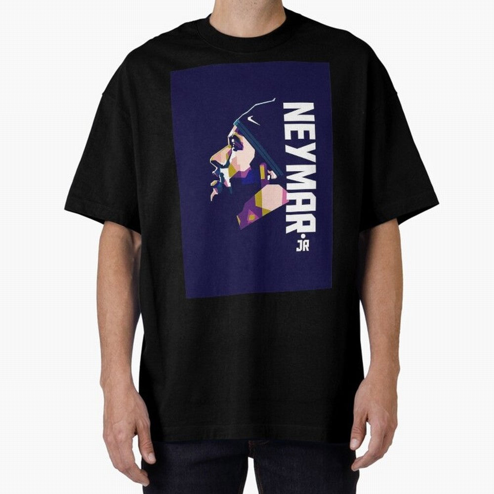 Neymar Jr Art Print Navy Classic T-Shirt Remember Iconic Moments from FIFA World Cup 2026 Spirit, Made for Spain, Mbappe, Retro Football Energy, Iconic Rivalries, Trophy Chase Drama and Stadium Atmosphere; Ideal for Football Dads, Football Moms,