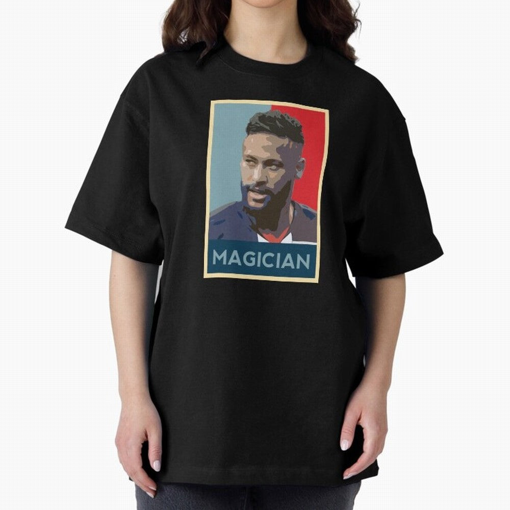Neymar Hope Poster Classic T-Shirt Represent Match Day Hype around FIFA World Cup 2026, Messi, Neymar and Mbappe, France and Portugal, Stadium Memories, Football Loyalty, International Chants and Championship Tradition; Perfect for People Who Love