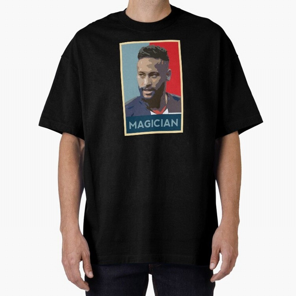 Neymar Hope Poster Classic T-Shirt Represent Match Day Hype around FIFA World Cup 2026, Messi, Neymar and Mbappe, France and Portugal, Stadium Memories, Football Loyalty, International Chants and Championship Tradition; Perfect for People Who Love