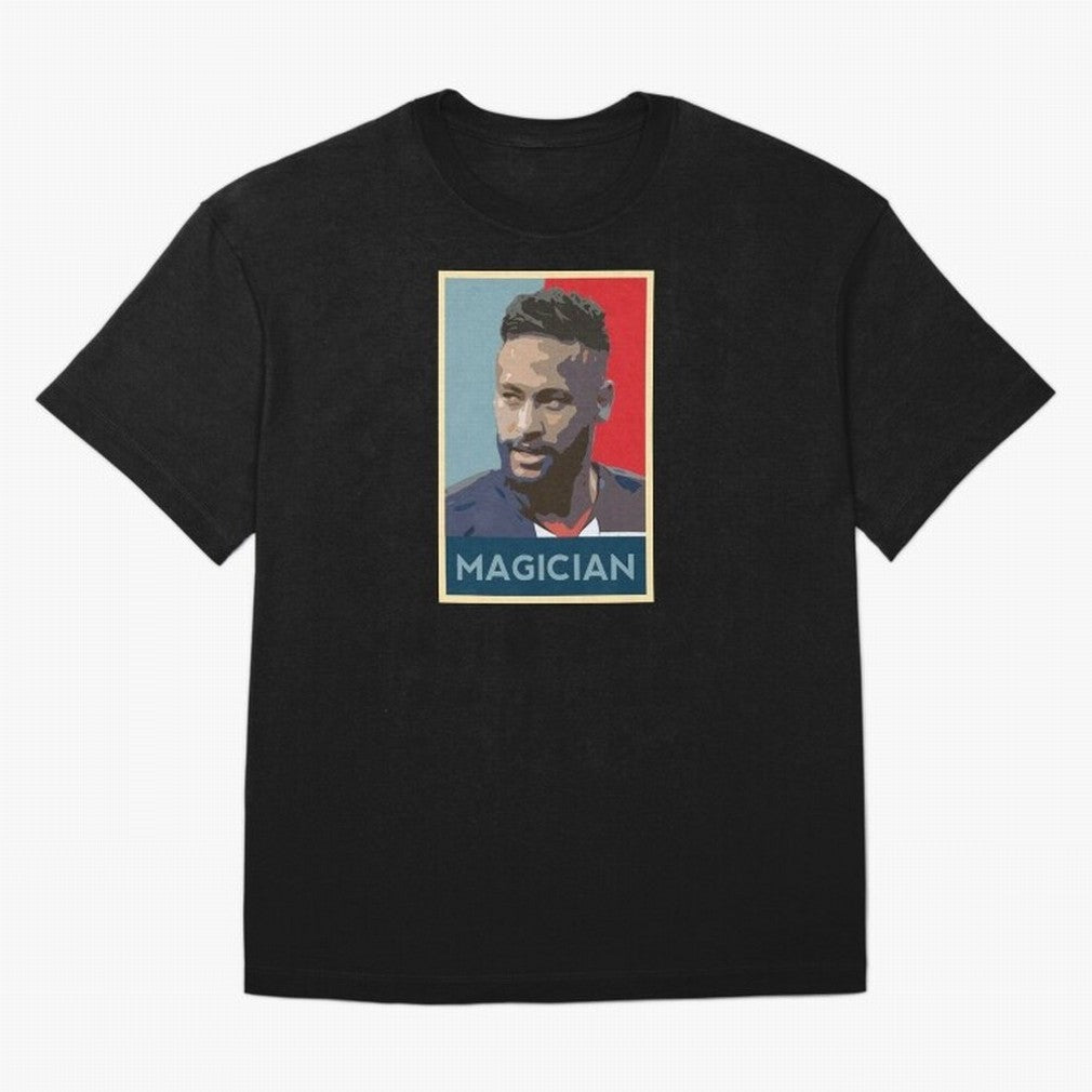 Neymar Hope Poster Classic T-Shirt Represent Match Day Hype around FIFA World Cup 2026, Messi, Neymar and Mbappe, France and Portugal, Stadium Memories, Football Loyalty, International Chants and Championship Tradition; Perfect for People Who Love