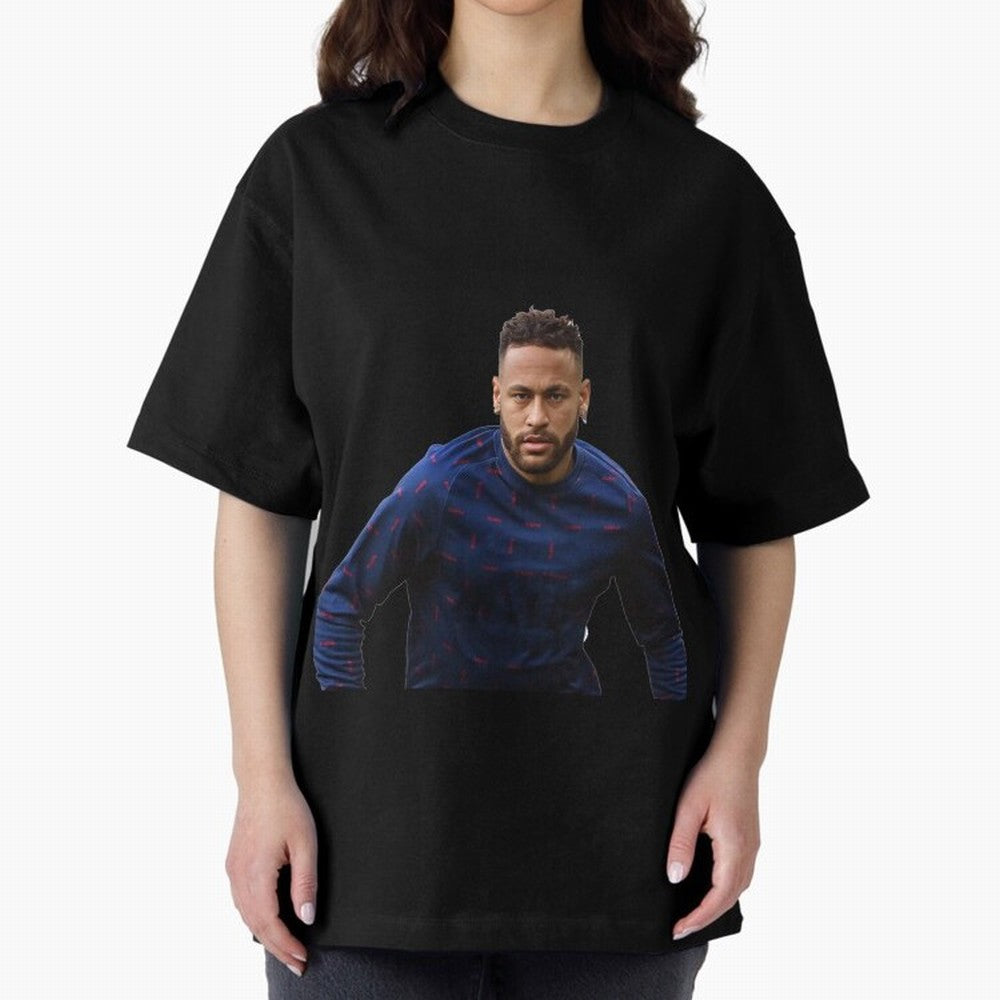 Neymar Junior Sticker Oversized T-Shirt Fuel the Hype around Match Day Hype around FIFA World Cup 2026 USA Canada Mexico, Messi and Cristiano Ronaldo, England and Germany, Classic Soccer Heritage, Championship Pressure, Fan Loyalty and
