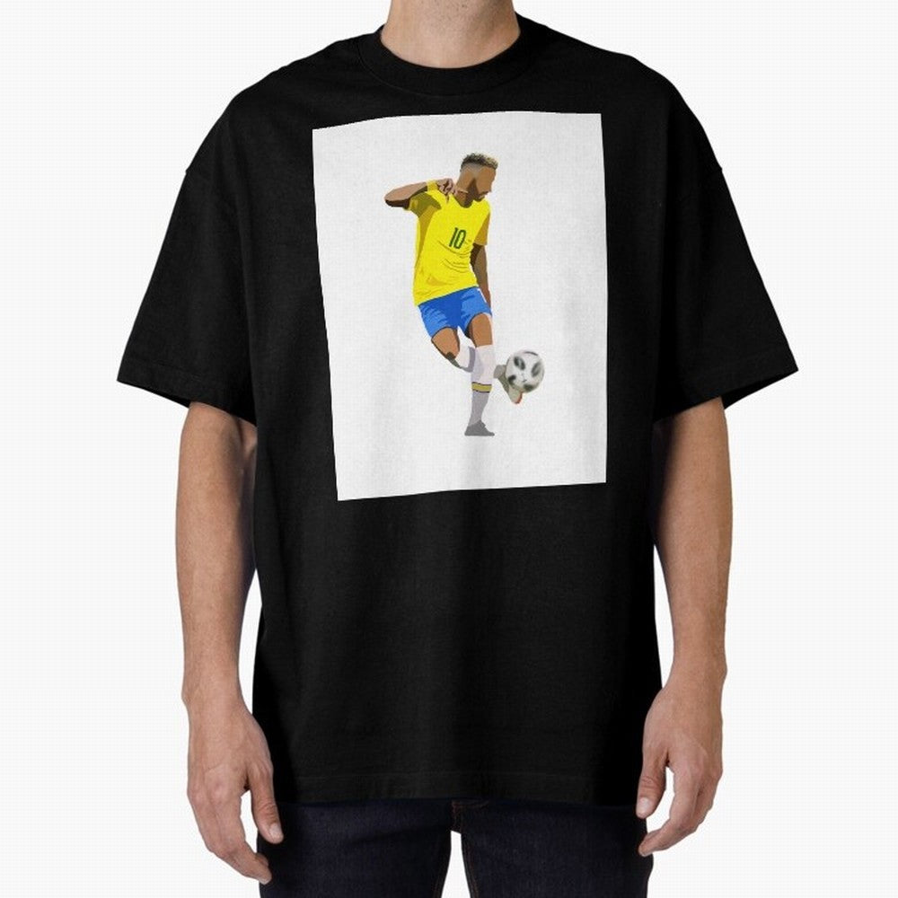 Neymar Jr Brazil Classic T-Shirt Build FIFA World Cup 2026 Group Stage for Fans of Messi, Neymar and Mbappe and Argentina, Bringing Championship Spirit, Famous Goals, Roaring Crowds and International Football Unity; Perfect for Fans, Collectors,