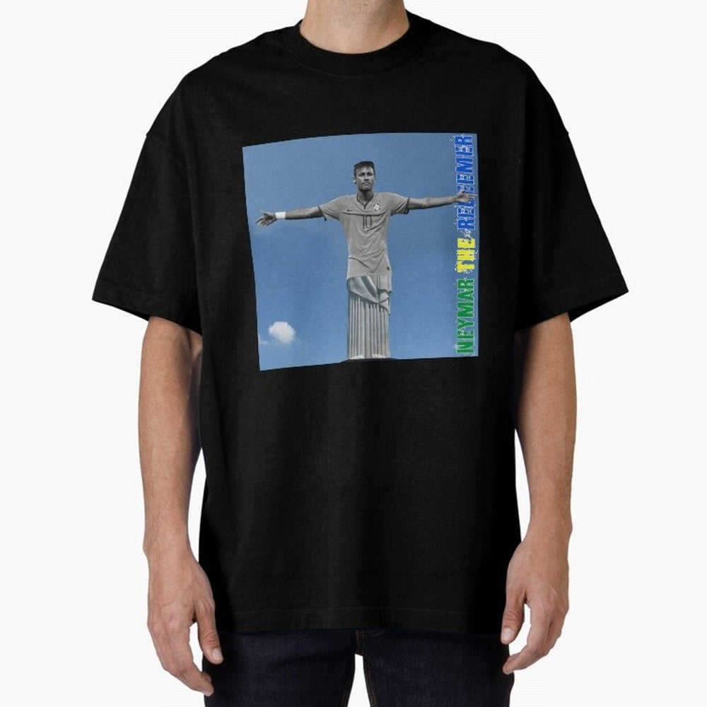 Neymar The Redeemer Essential T-Shirt Bring Match Day Fire to FIFA World Cup 2026 for Fans of Messi, CR7 and Mbappe and Portugal, Bringing Goal Celebration Energy, Supporter Heritage, Football Icons and Worldwide Tournament Joy; Ideal for