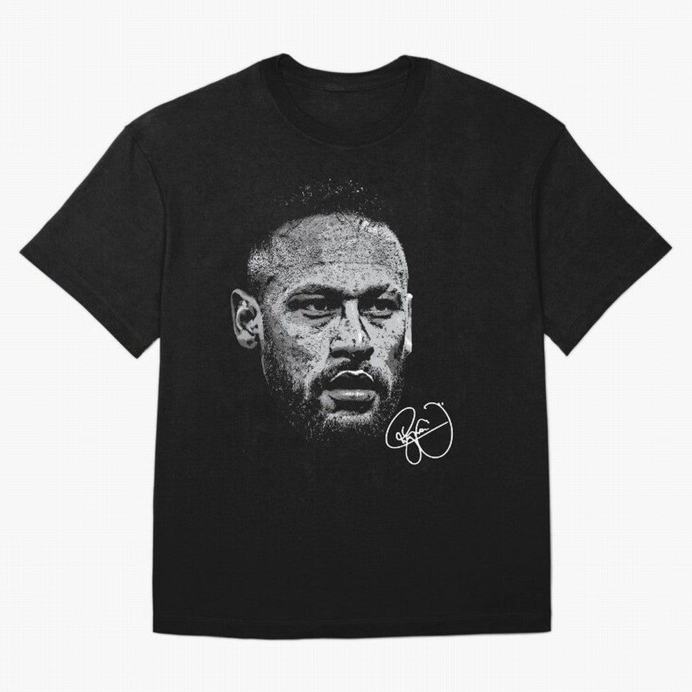 Neymar Signed Oversized T-Shirt Remember Iconic Moments from Global Football Passion for FIFA World Cup 2026 USA Canada Mexico, Built around Haaland, England, Game Day Rituals, Football Legends, Country Pride and the Road to the Final; Ideal for