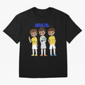 Brazil Essential T-Shirt Relive Legendary Nights from FIFA World Cup 2026 Spirit, Connected to Brazil, Haaland, Football Festival Excitement, Trophy Ambitions, Country Rivalries and Star Player Buzz; Made for Die Hard Supporters, Soccer Lovers,