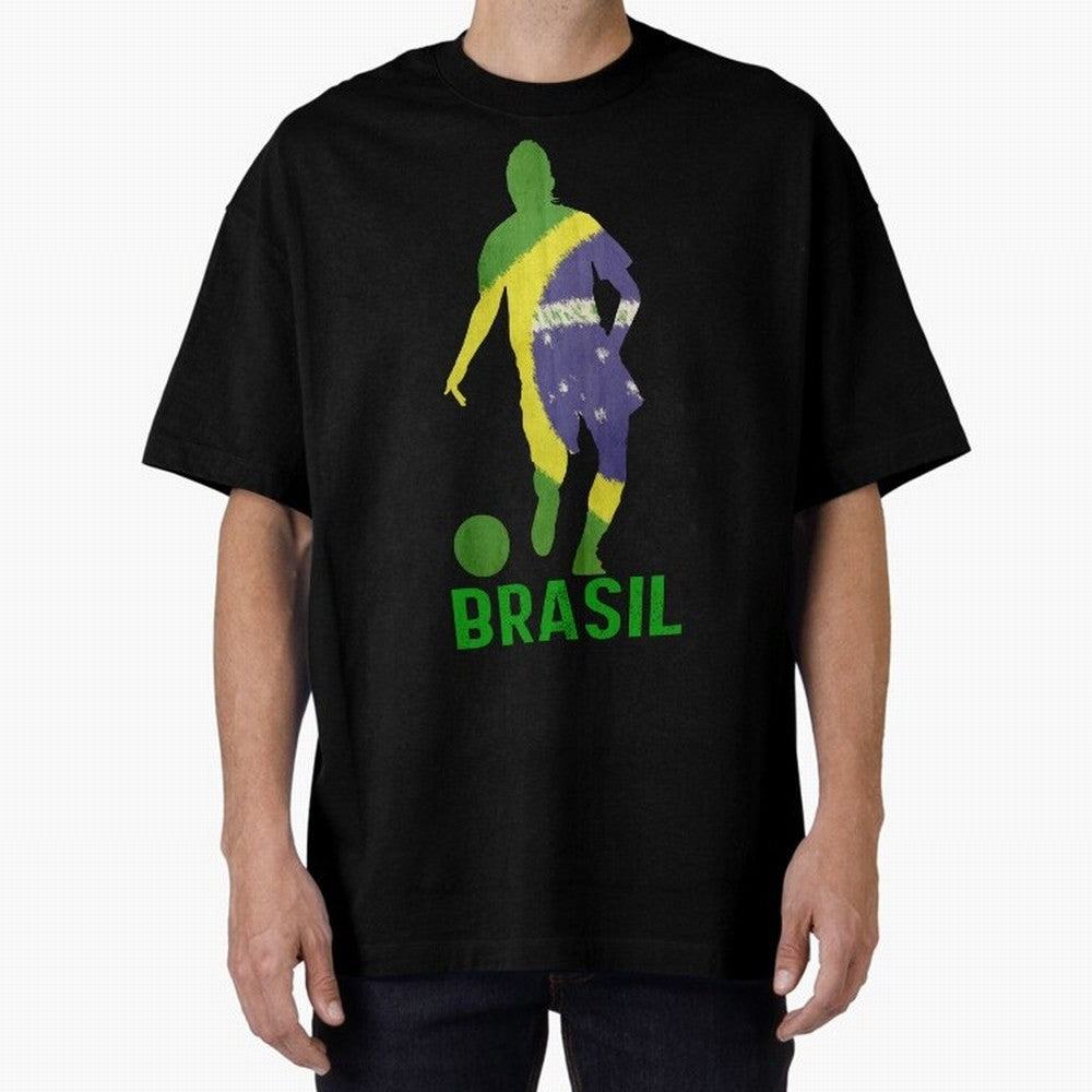 Brasil Essential T-Shirt Carry the Colors and Pride of FIFA World Cup 2026 USA Canada Mexico for Fans of Neymar, Haaland and Cristiano Ronaldo and England, Bringing Goal Celebration Energy, Supporter Heritage, Football Icons and Worldwide
