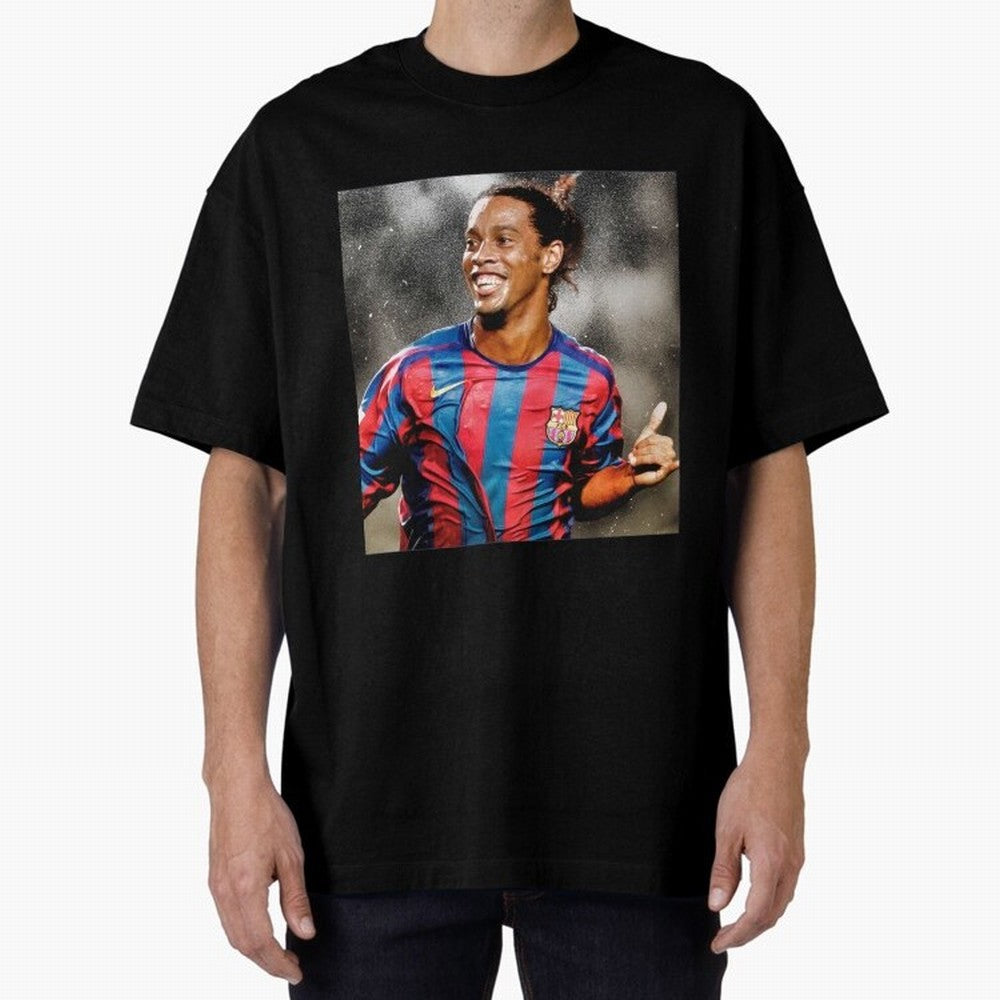 ronaldinho Classic T-Shirt Join FIFA World Cup 2026 for Fans of CR7 and Portugal, Spain and Germany, Bringing Champion Mindset, Group Stage Buzz, Knockout Tension and Passionate Fan Culture; Ideal for Football Dads, Football Moms, Friends,