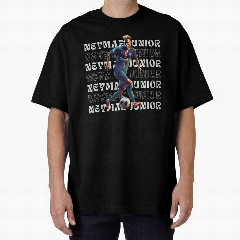 Brazilian Forward Neymar JR - Skills move with ball Classic T-Shirt Carry the Dream of Global Football Passion for FIFA World Cup 2026, Built around Messi, CR7 and Mbappe, Brazil, Championship Spirit, Famous Goals, Roaring Crowds and International
