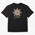 pirate, steering wheel, wheel, pirates of the Caribbean, Brandon brown, wooden, fashionista pop art, neymar jr art, Oversized T-Shirt Cheer for FIFA World Cup 2026 Group Stage Featuring Haaland and Mbappe, Spain Energy, Global Supporter Spirit,