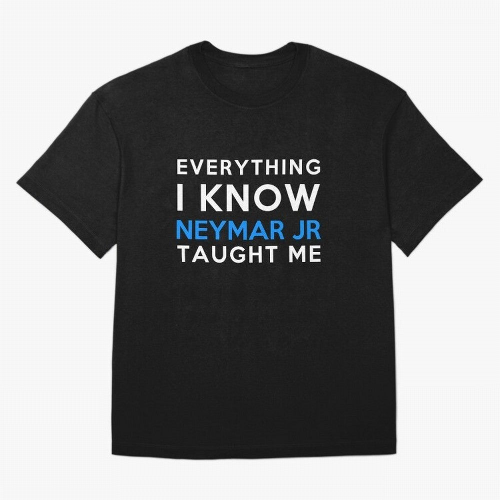 Everything i know - Neymar Jr Oversized T-Shirt Bring International Match Energy to Match Day Hype around FIFA World Cup 2026 Group Stage, Haaland, Argentina and Brazil, Supporter Pride, Iconic Celebrations, Legendary Names and Global Match Day