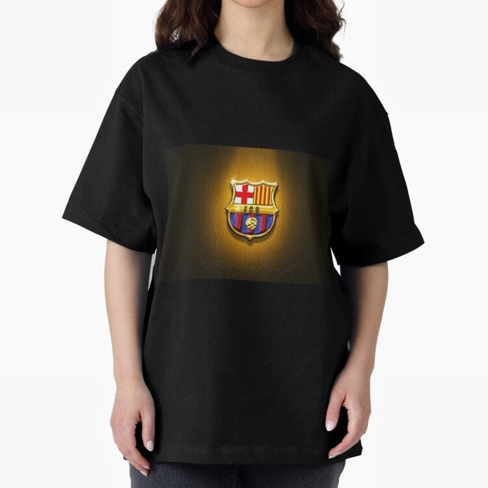 barcelona Oversized T-Shirt Show Championship Spirit for Global Football Passion for FIFA World Cup 2026 USA Canada Mexico, with CR7 and Messi, England, France and Netherlands, Game Day Rituals, Football Legends, Country Pride and the Road to the
