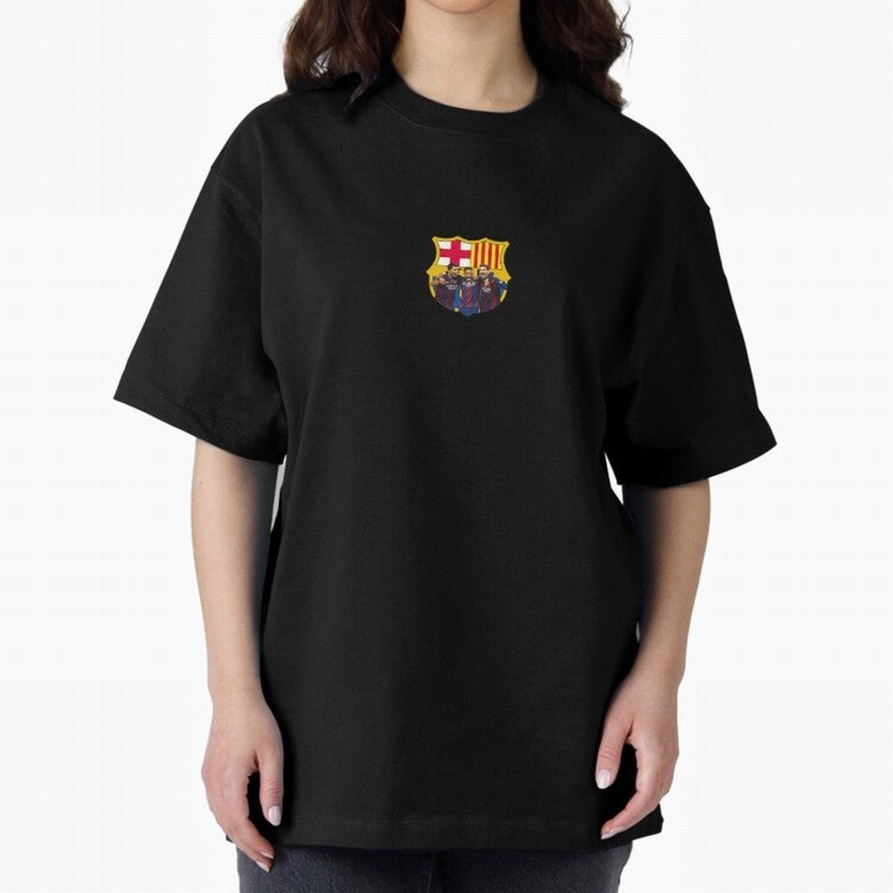 Barcelona logo, Massi, Neymar and Suar Premium T-Shirt Upgrade Match Day Hype around FIFA World Cup 2026 Group Stage, Mbappe, Argentina, France and Brazil, Supporter Pride, Iconic Celebrations, Legendary Names and Global Match Day Energy; Ideal for
