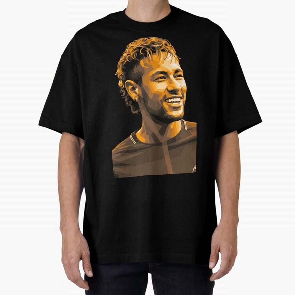 Neymar Oversized T-Shirt Stand Out with Spirit from FIFA World Cup 2026 USA Canada Mexico Centered on Haaland, Brazil, Portugal and Argentina Energy, Stadium Chants, National Pride, Trophy Dreams and Unforgettable Football Memories; Created for
