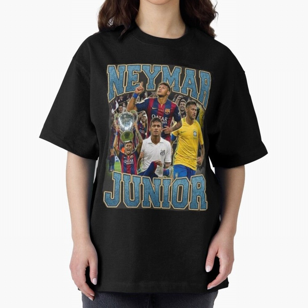 Neymar Junior Classic T-Shirt Feel FIFA World Cup 2026 for Fans of Neymar and France, Bringing Sports Nostalgia, International Competition, Famous Players and Unforgettable Victories; Ideal for Passionate Fans Who Love Underdog Stories, Superstar