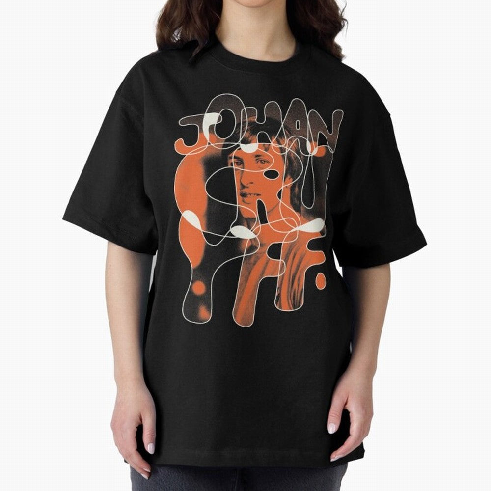 Johan Cruyff ¨C Abstract Football Icon Art Classic T-Shirt Honor FIFA World Cup 2026 USA Canada Mexico Spirit, Celebrating England, France and Netherlands, Mbappe and Neymar, Goal Celebration Energy, Supporter Heritage, Football Icons and Worldwide