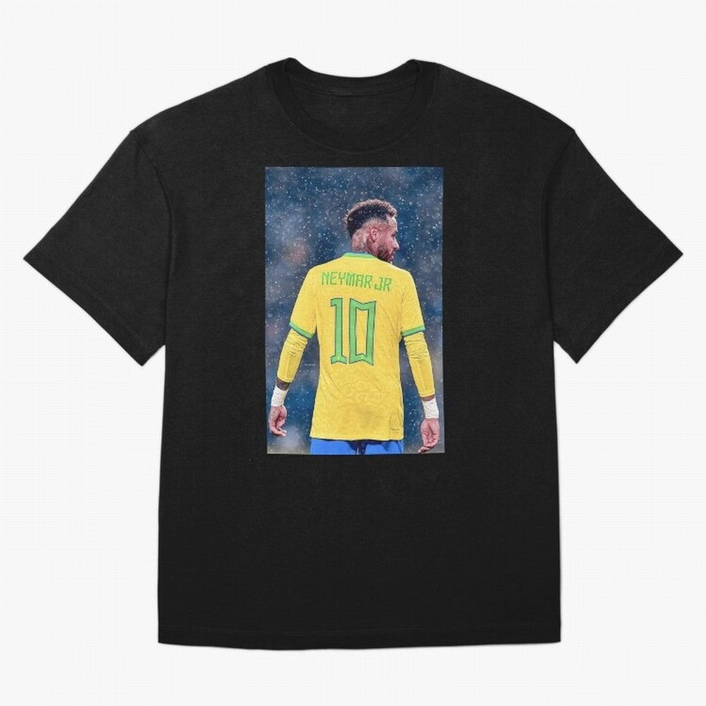 Neymar 10 Brasil world cup 2022 Oversized T-Shirt Fuel FIFA World Cup 2026 Spirit, with Netherlands, Haaland and Mbappe, Supporter Pride, Iconic Celebrations, Legendary Names and Global Match Day Energy; Ideal for Football Dads, Football Moms,