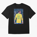 Neymar 10 Brasil world cup 2022 Oversized T-Shirt Fuel FIFA World Cup 2026 Spirit, with Netherlands, Haaland and Mbappe, Supporter Pride, Iconic Celebrations, Legendary Names and Global Match Day Energy; Ideal for Football Dads, Football Moms,