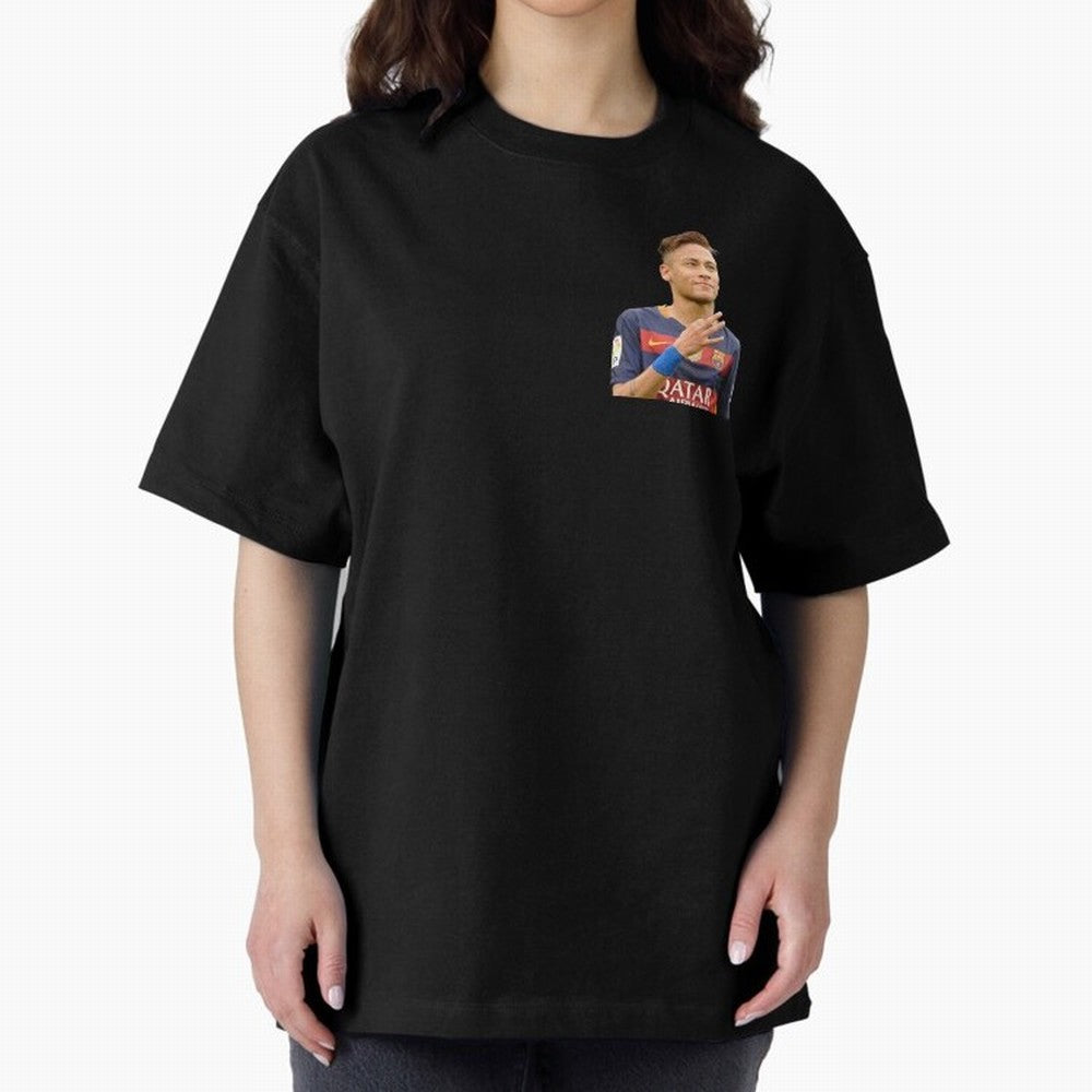 Neymar Oversized T-Shirt Share the Excitement of FIFA World Cup 2026 Group Stage for Fans of Haaland and Mbappe and Spain and Netherlands, Bringing Fan Favorite Moments, National Team Passion, Big Match Drama and Soccer History; Created for Match
