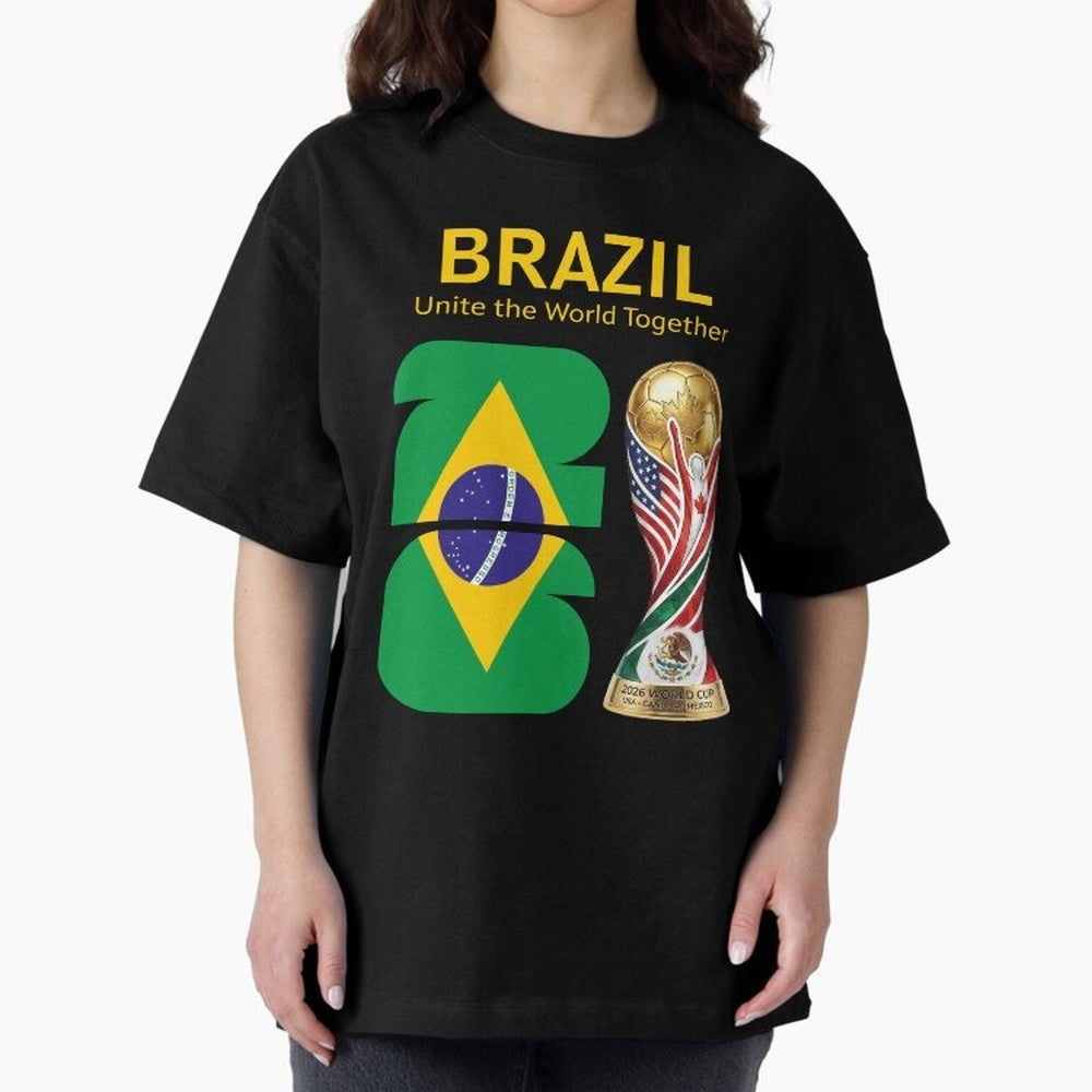 World Cup 2026, IMG 017, BRAZIL 001 Classic T-Shirt Honor Football Greatness during FIFA World Cup 2026 Spirit, Built around Argentina, Mbappe and Neymar, Football Festival Excitement, Trophy Ambitions, Country Rivalries and Star Player Buzz; Ideal