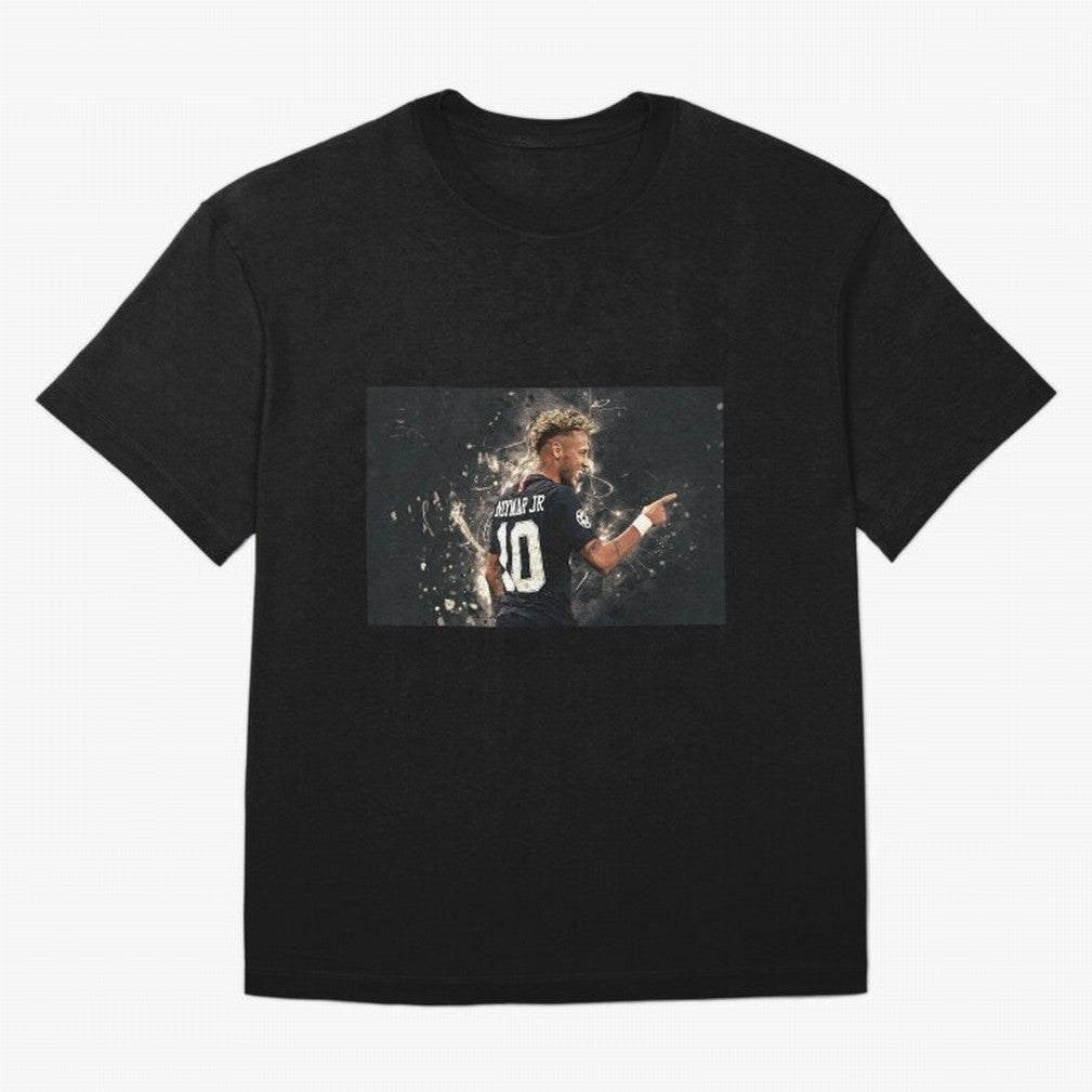 Neymar #111 Oversized T-Shirt Follow the Road to FIFA World Cup 2026 Made for Haaland, England, France and Netherlands Energy, Stadium Chants, National Pride, Trophy Dreams and Unforgettable Football Memories; Perfect for Supporters Who Want Bold