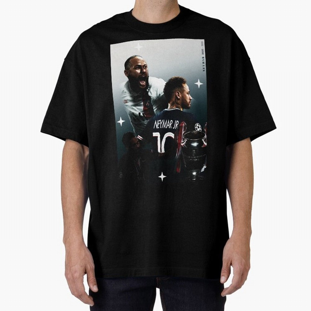 Neymar Classic T-Shirt Follow the Final Road of FIFA World Cup 2026 USA Canada Mexico Centered on Messi, Neymar and Mbappe, Brazil, Portugal and Argentina Energy, Retro Football Energy, Iconic Rivalries, Trophy Chase Drama and Stadium Atmosphere;