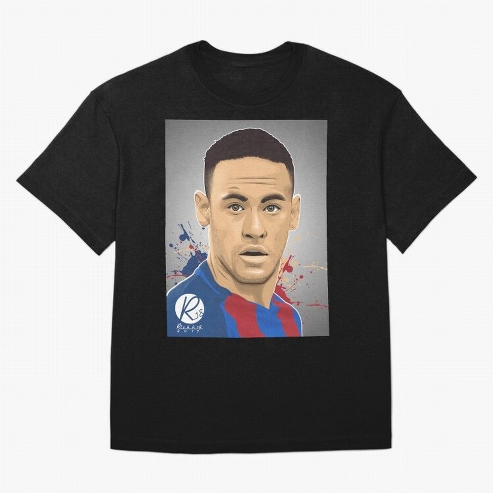 NEYMAR Oversized T-Shirt Bring Stadium Energy to Global Football Passion for FIFA World Cup 2026 Group Stage, Driven by CR7 and Messi, Portugal, Spain and Germany, Stadium Memories, Football Loyalty, International Chants and Championship Tradition;