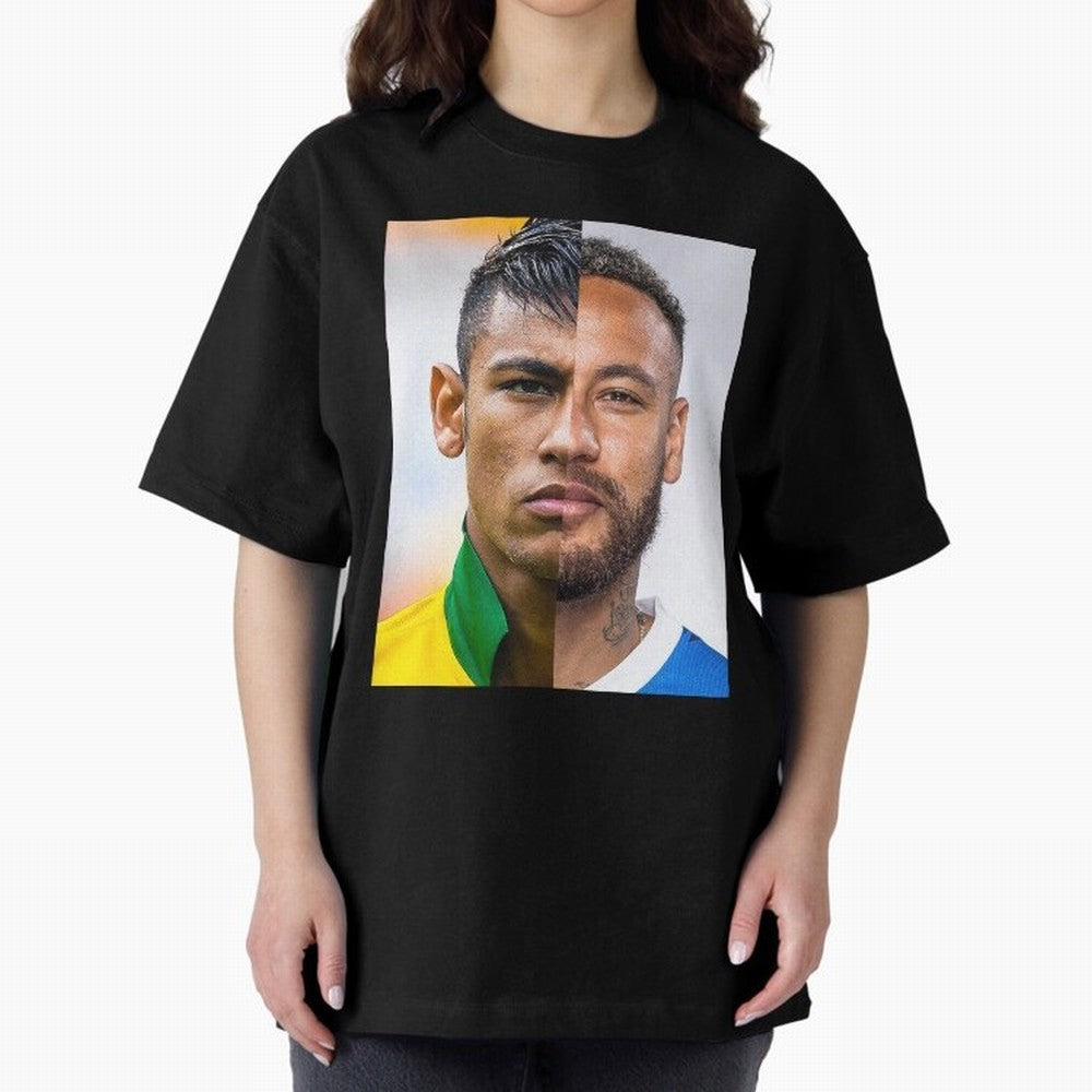 Neymar Oversized T-Shirt Celebrate Every Goal in Global Football Passion for FIFA World Cup 2026 Group Stage, Inspired by CR7, England, Fan Favorite Moments, National Team Passion, Big Match Drama and Soccer History; Ideal for Football Dads,