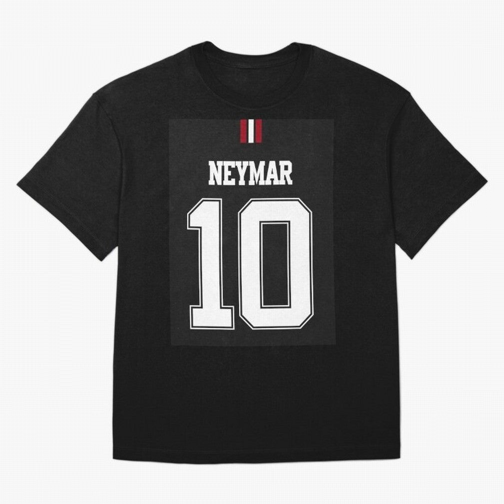 Neymar Oversized T-Shirt Turn Football Passion into FIFA World Cup 2026 Spirit, Centered on Argentina, France and Brazil, Neymar, Global Supporter Spirit, Legendary Goals, National Colors and Tournament Celebration; Made for Die Hard Supporters,