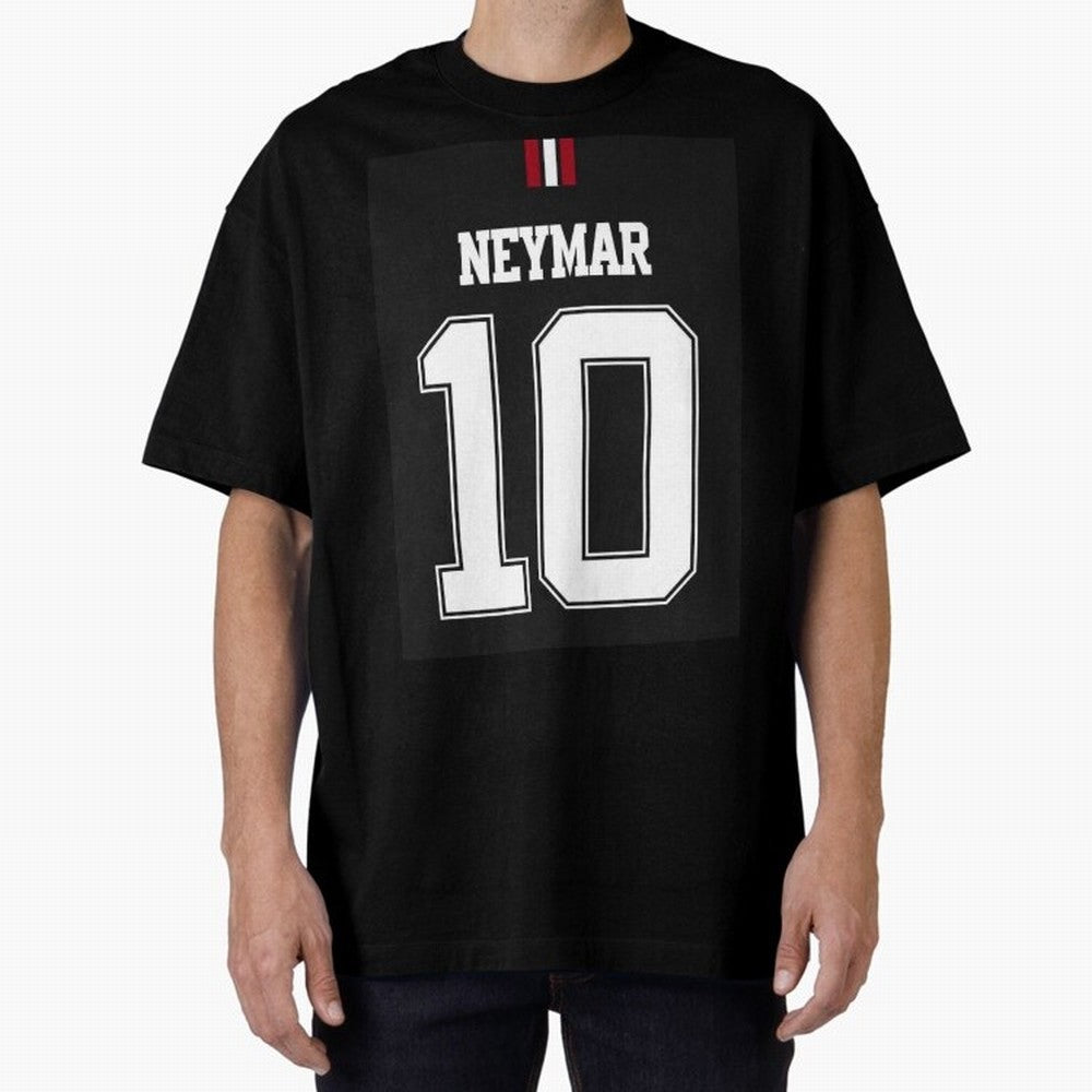 Neymar Oversized T-Shirt Turn Football Passion into FIFA World Cup 2026 Spirit, Centered on Argentina, France and Brazil, Neymar, Global Supporter Spirit, Legendary Goals, National Colors and Tournament Celebration; Made for Die Hard Supporters,