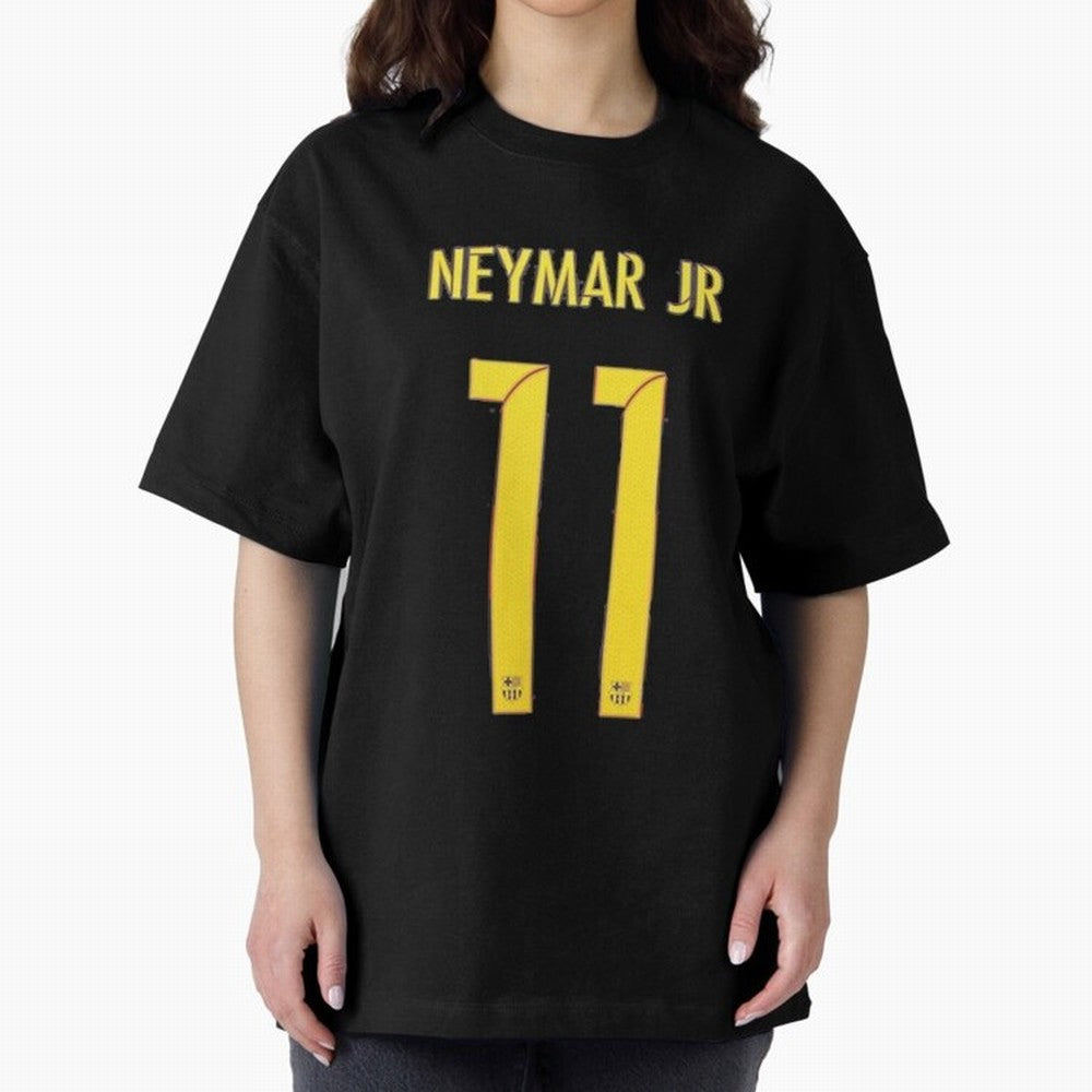 NEYMAR Oversized T-Shirt Embrace Global Football Passion for FIFA World Cup 2026, Featuring Neymar, Spain and Netherlands, Sports Nostalgia, International Competition, Famous Players and Unforgettable Victories; Perfect for Fans, Collectors, Family