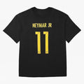 NEYMAR Oversized T-Shirt Embrace Global Football Passion for FIFA World Cup 2026, Featuring Neymar, Spain and Netherlands, Sports Nostalgia, International Competition, Famous Players and Unforgettable Victories; Perfect for Fans, Collectors, Family
