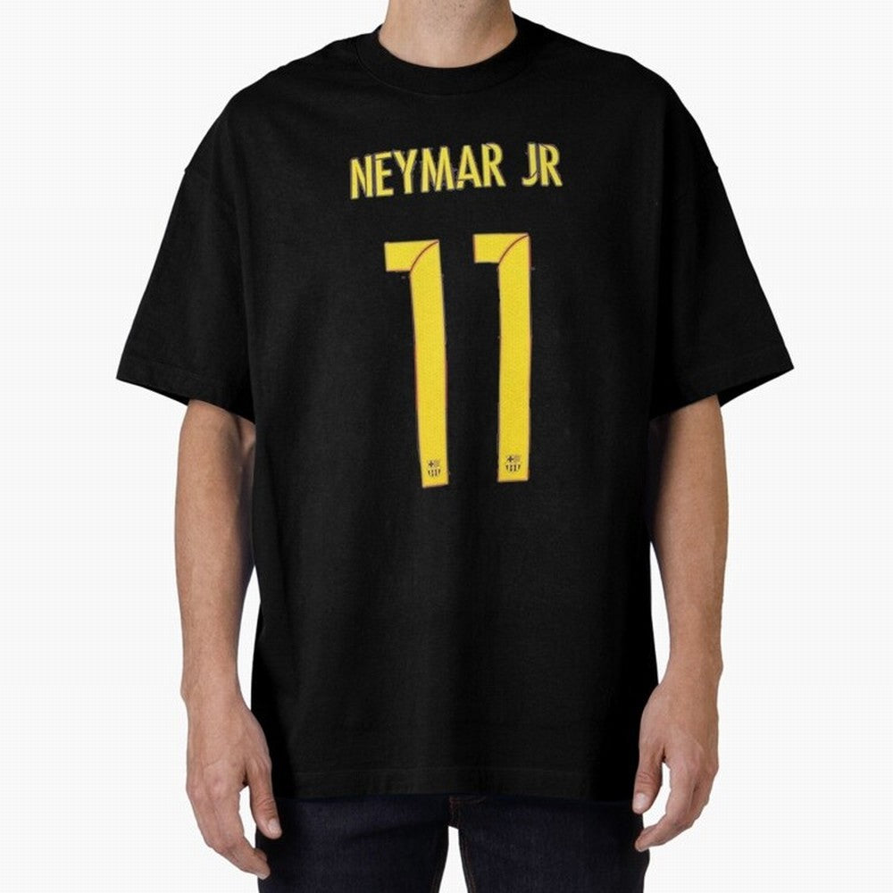 NEYMAR Oversized T-Shirt Embrace Global Football Passion for FIFA World Cup 2026, Featuring Neymar, Spain and Netherlands, Sports Nostalgia, International Competition, Famous Players and Unforgettable Victories; Perfect for Fans, Collectors, Family