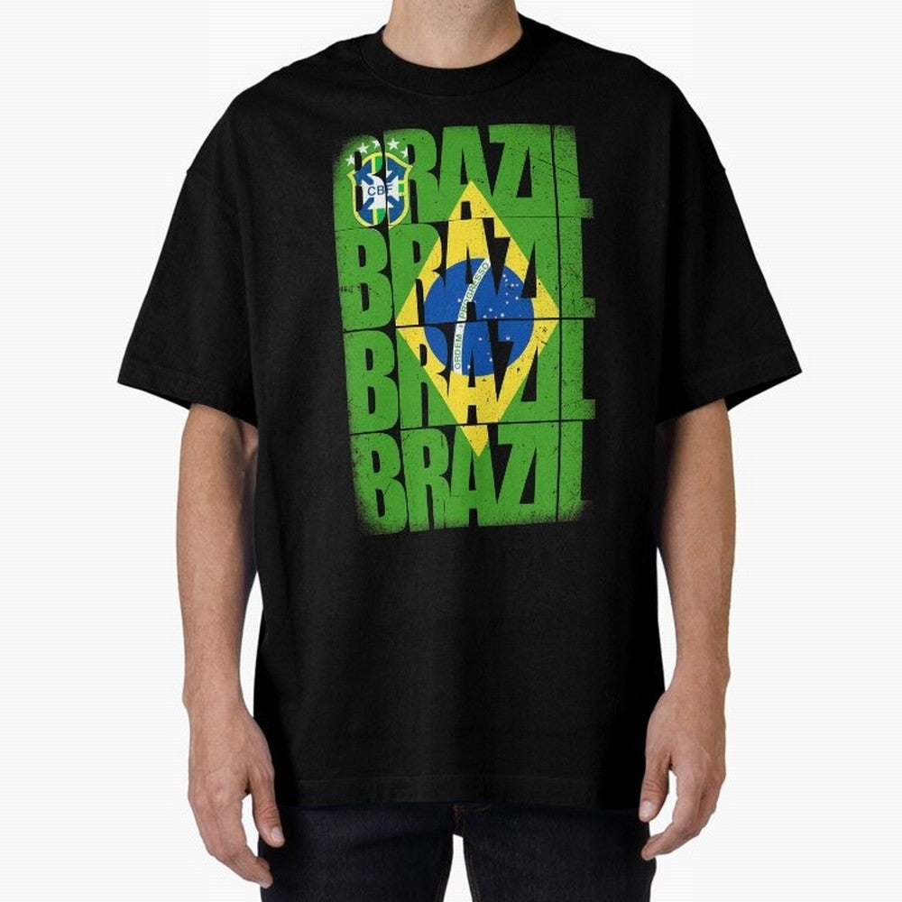 Brazil Champion Classic T-Shirt Bring a Vintage Feel to FIFA World Cup 2026 USA Canada Mexico Celebrating Haaland and Mbappe, France Energy, Football Festival Excitement, Trophy Ambitions, Country Rivalries and Star Player Buzz; Perfect for Fans,