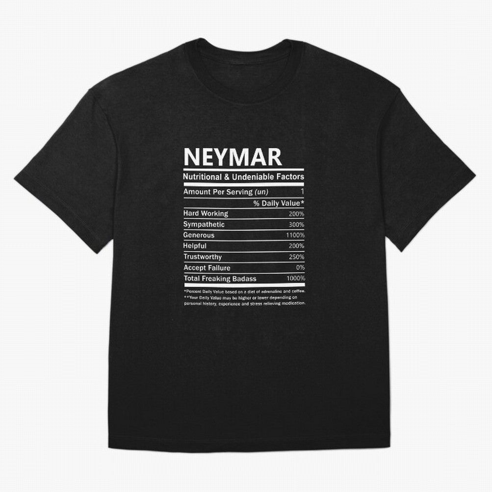 Neymar Name T Shirt - Neymar Nutritional And Undeniable Factors Gift Item Tee Essential T-Shirt Get Ready for the FIFA World Cup 2026 Journey through Messi Highlights, England and Germany Pride, Soccer Culture, Superstar Moments, National Team