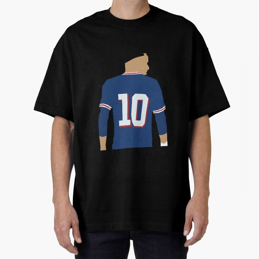 the number 10 Oversized T-Shirt Celebrate Supporters United by FIFA World Cup 2026 for Fans of Messi, Neymar and Mbappe and Germany, Bringing Football Festival Excitement, Trophy Ambitions, Country Rivalries and Star Player Buzz; Made for Die Hard