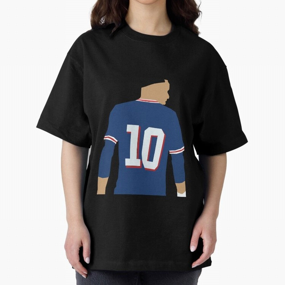 the number 10 Oversized T-Shirt Celebrate Supporters United by FIFA World Cup 2026 for Fans of Messi, Neymar and Mbappe and Germany, Bringing Football Festival Excitement, Trophy Ambitions, Country Rivalries and Star Player Buzz; Made for Die Hard