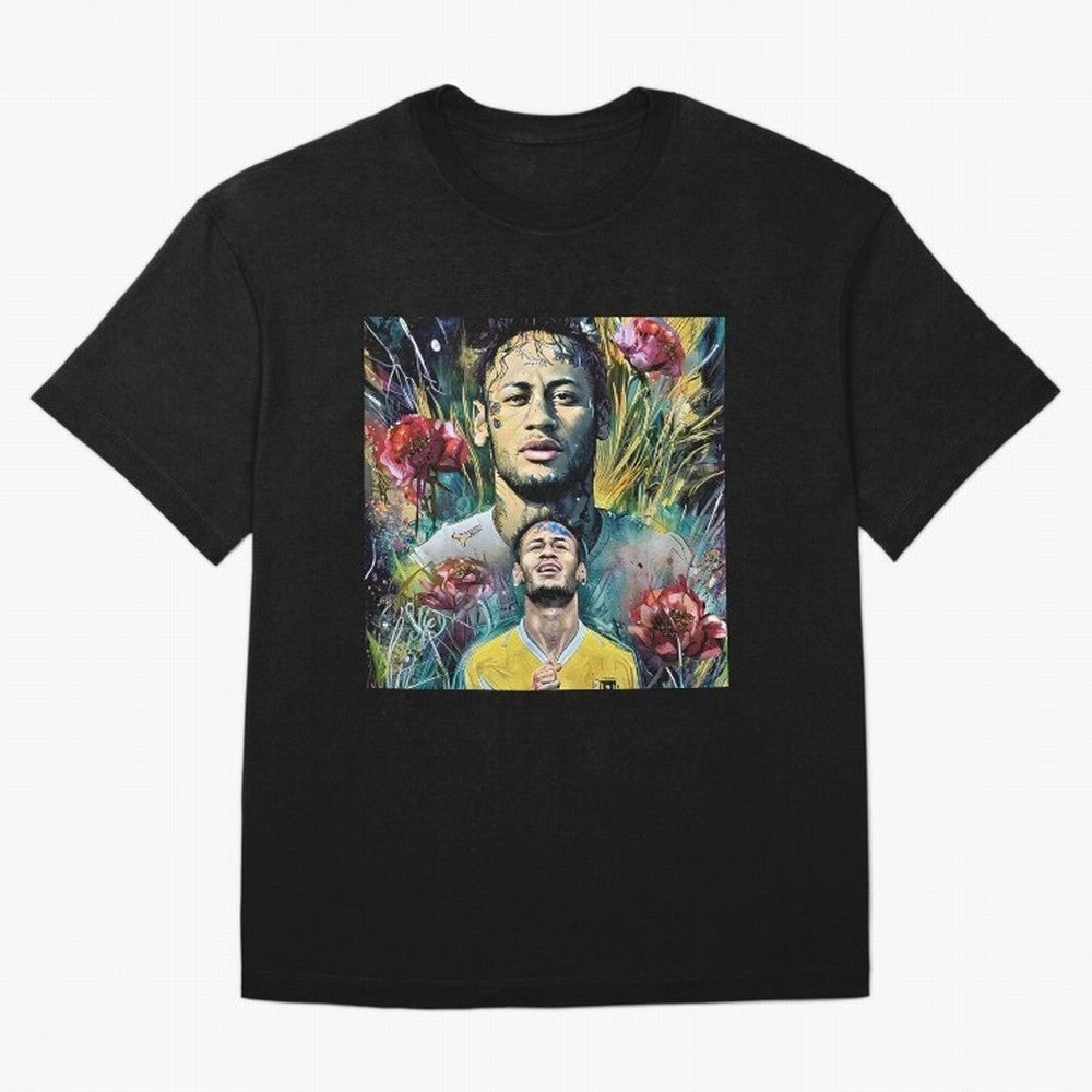 Double Neymar Classic T-Shirt Treasure Match Day Hype around FIFA World Cup 2026 Group Stage, Cristiano Ronaldo, Spain and Netherlands, Sports Nostalgia, International Competition, Famous Players and Unforgettable Victories; Ideal for Football