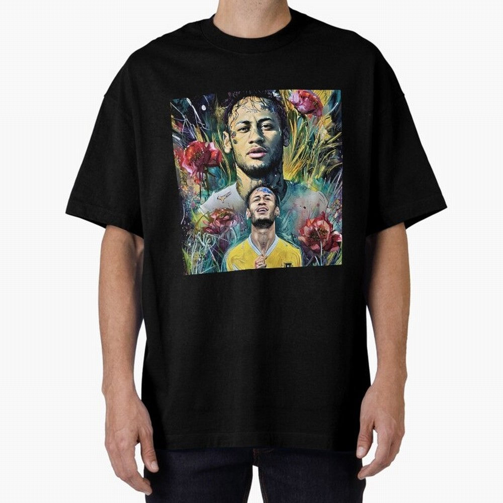Double Neymar Classic T-Shirt Treasure Match Day Hype around FIFA World Cup 2026 Group Stage, Cristiano Ronaldo, Spain and Netherlands, Sports Nostalgia, International Competition, Famous Players and Unforgettable Victories; Ideal for Football
