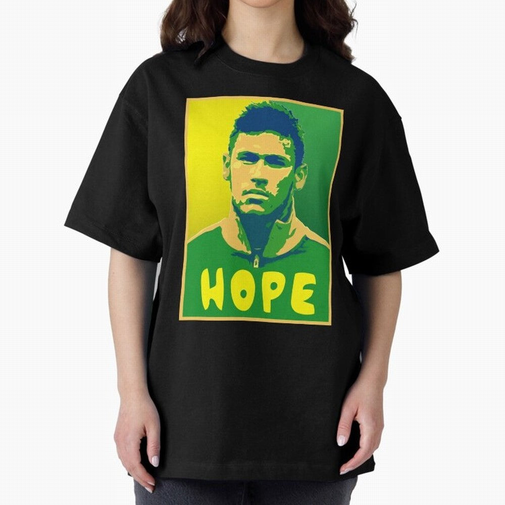 Neymar Hope Classic T-Shirt Remember Iconic Moments from FIFA World Cup 2026 USA Canada Mexico for Fans of Haaland and France and Portugal, Bringing Fan Favorite Moments, National Team Passion, Big Match Drama and Soccer History; Ideal for Fans Who