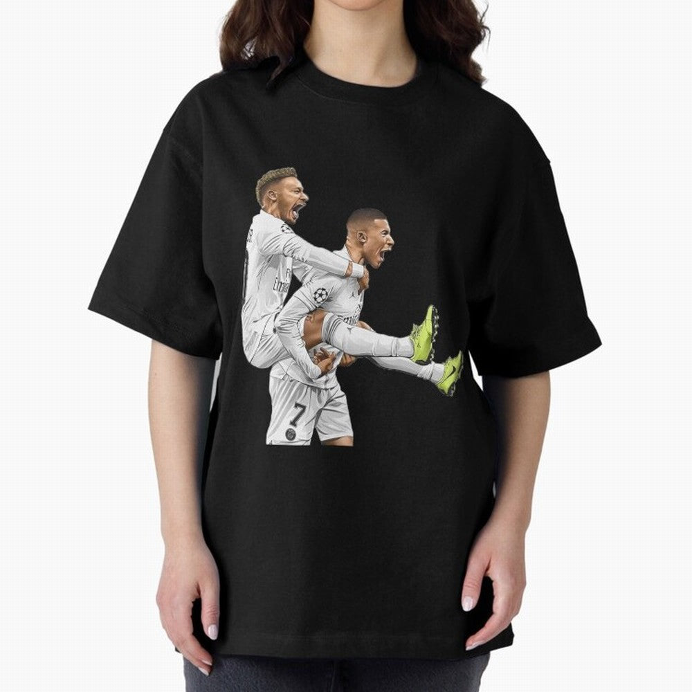 Illustration Neymar Classic T-Shirt Bring Home the FIFA World Cup 2026 Group Stage Journey through Neymar, Haaland and Cristiano Ronaldo Highlights, Portugal Pride, Tournament Hype, Historic Matchups, Family Viewing Parties and Global Sports Pride;