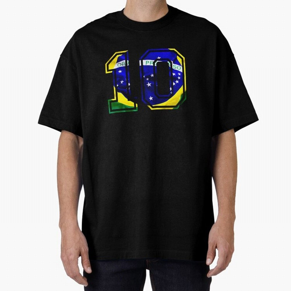 10 Brasil Essential T-Shirt Show Championship Spirit for Match Day Hype around FIFA World Cup 2026, Messi and Cristiano Ronaldo, Germany, Supporter Pride, Iconic Celebrations, Legendary Names and Global Match Day Energy; Great for Watch Parties,