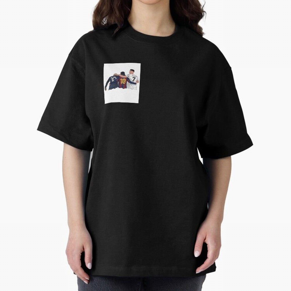 MessixNeymarxRonaldo Classic T-Shirt Fuel Your Fan Pride for Global Football Passion for FIFA World Cup 2026 USA Canada Mexico, with Messi, Neymar and Mbappe, Argentina, France and Brazil, Match Day Excitement, Supporter Culture, Golden Goals and