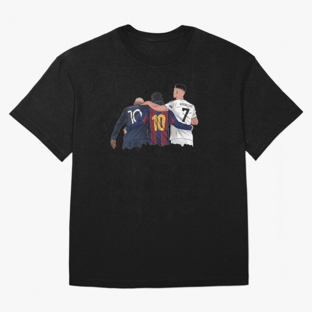 Football Messi, Ronaldo, neymar tshirt Classic T-Shirt Honor the Football Icons of Global Football Passion for FIFA World Cup 2026 USA Canada Mexico, with Cristiano Ronaldo, Haaland and CR7, Portugal, Tournament Hype, Historic Matchups, Family